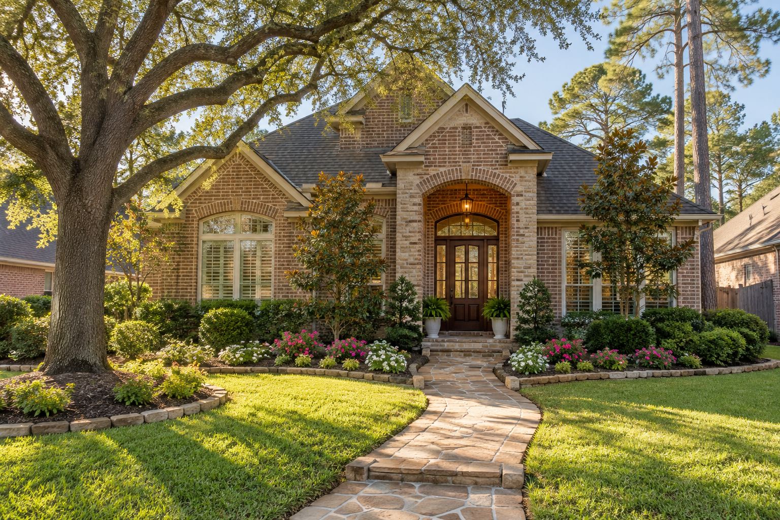 A Houston area home, illustrative